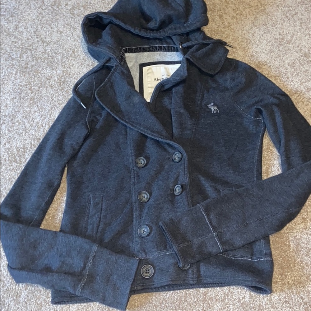 Abercrombie and Fitch Gray Jacket